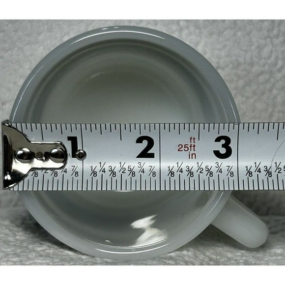 Fire King Coffee Cup Mug Wide Green Black Bands Vintage Anchor Hocking Set Of 3 - Picture 6 of 9